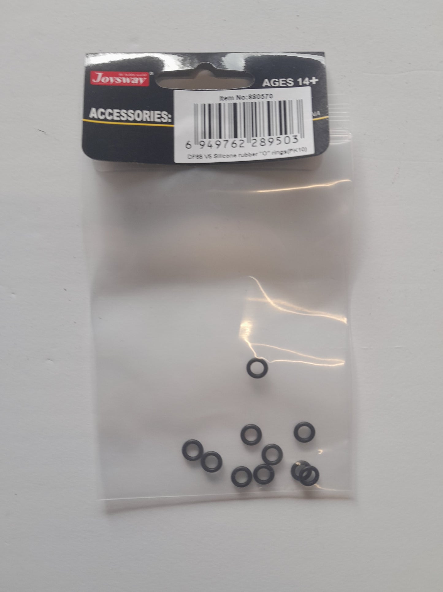DF65 Silicone Rubber O Rings (pk10) SKU550570