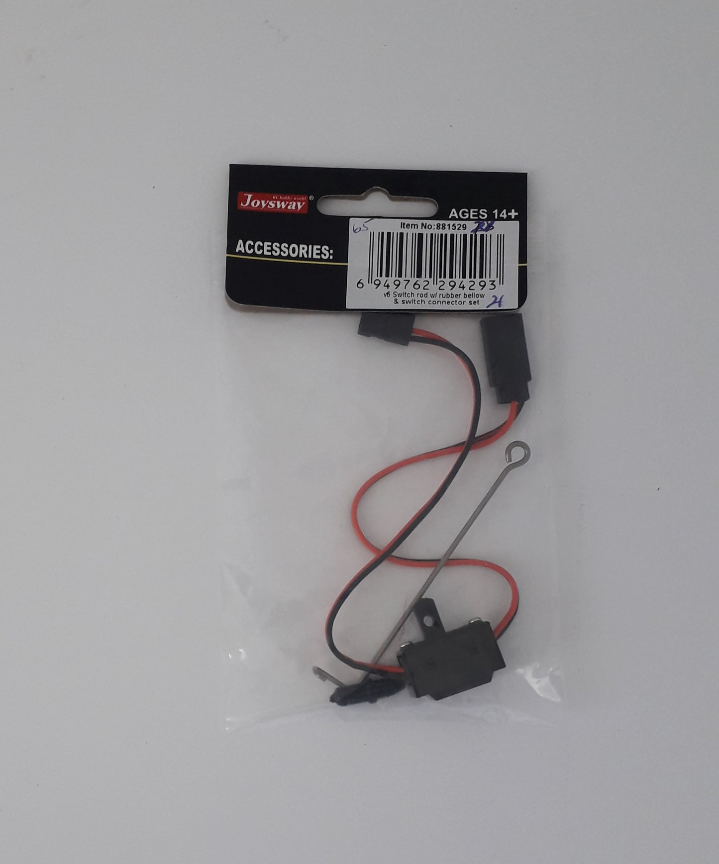DF65 Switch, Rod & Rubber Bellows SKU881529
