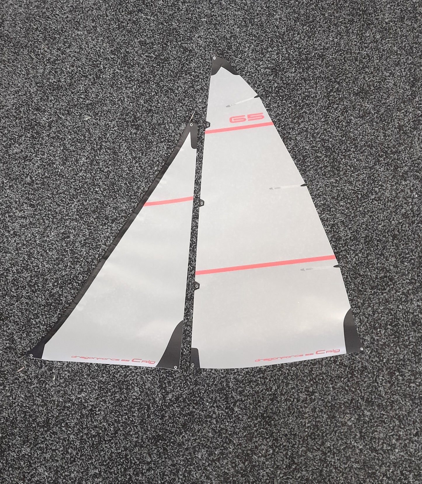 DF65 C Sail Set. 50 Micron Mylar Film. SKU881511