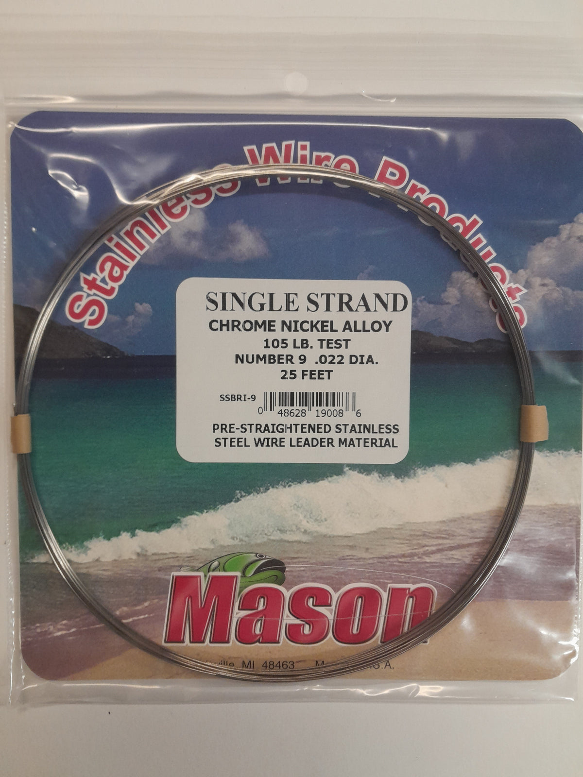 Mason Line Riggers Masons SS Rigging Wire 105lb – Dragon Yacht Supplies NZ