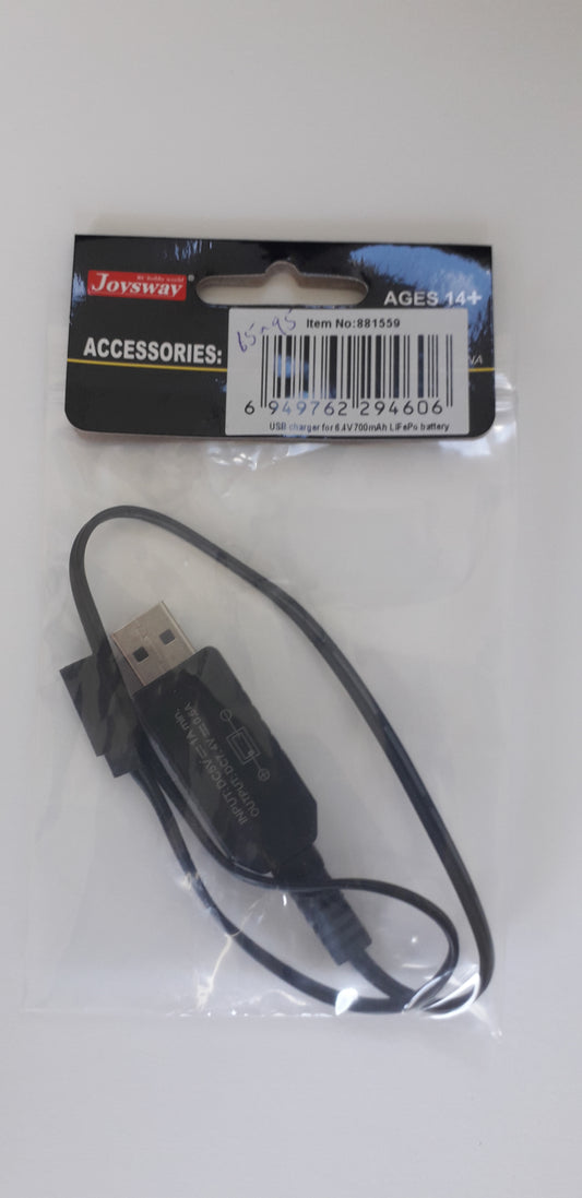 DF 65 & 95 USB Charger For 6.4v 700mah LifePo Battery SKU881559