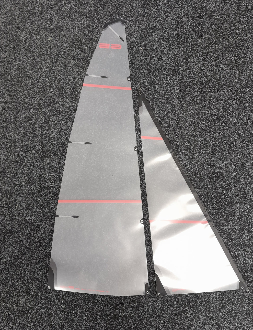 mylar model yacht sails