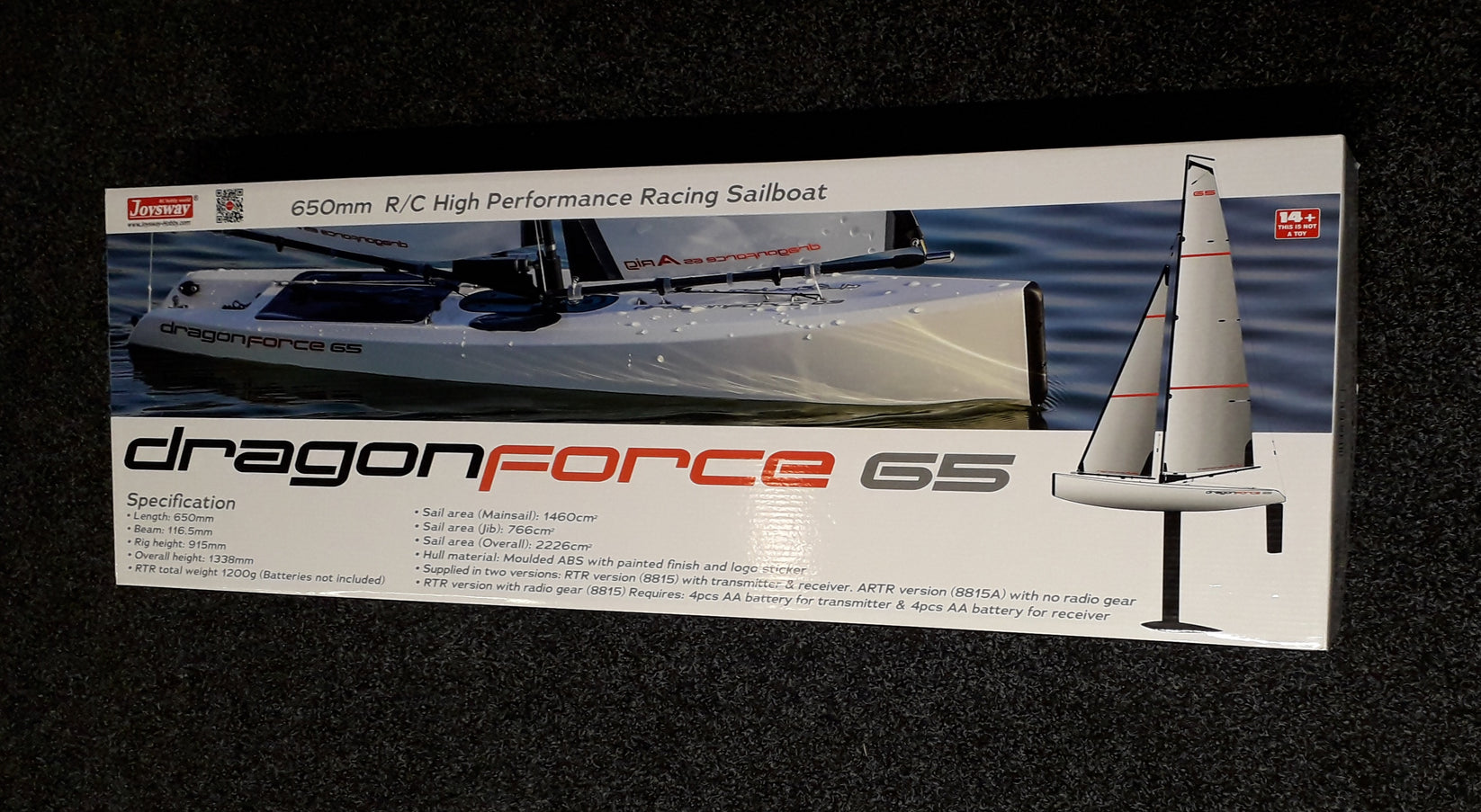 DF65 V7 Complete Boat Kit Including UPGRADE TO FLYSKY i6 TRANSMITTER ...